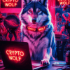 Crypto Wolf logotype