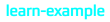 Learn Example logo