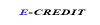 E Credit logotype