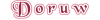 Doruw logotype