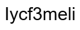 Iycf3meli logotype