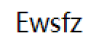 Ewsfz logotype