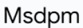Msdpm logo