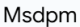 Msdpm logotype