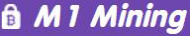 M1 Mining logo