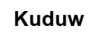 Kuduw logotype